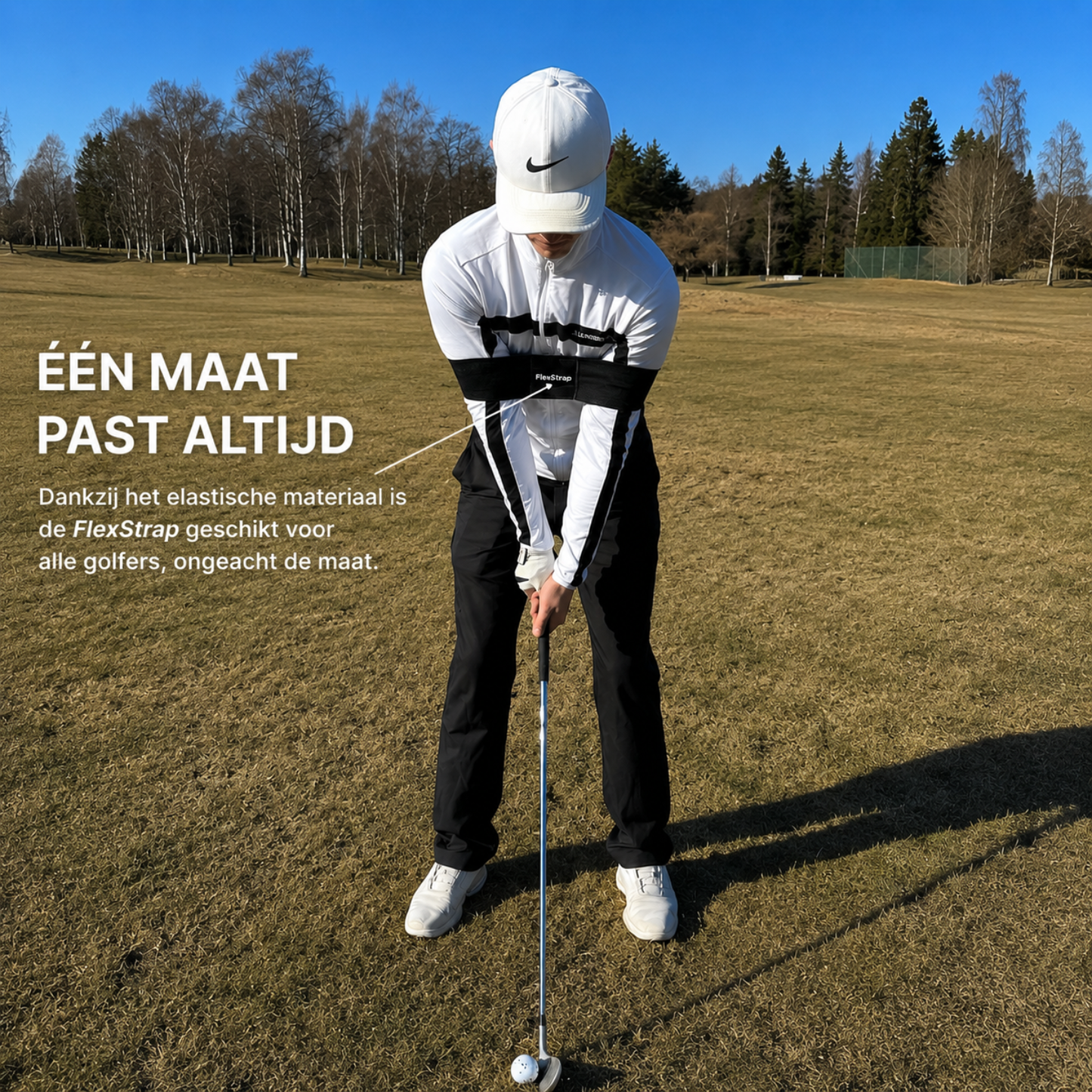 FlexStrap | Helpt je golfswing verbeteren door armpositie te trainen