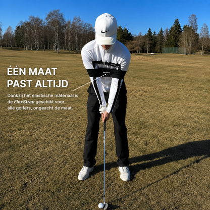 FlexStrap | Helpt je golfswing verbeteren door armpositie te trainen