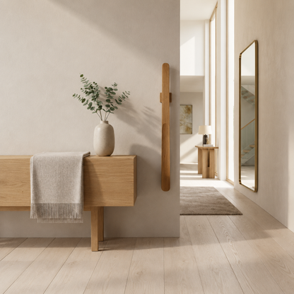 SlipEase | Magnetische, massief houten schoenlepel