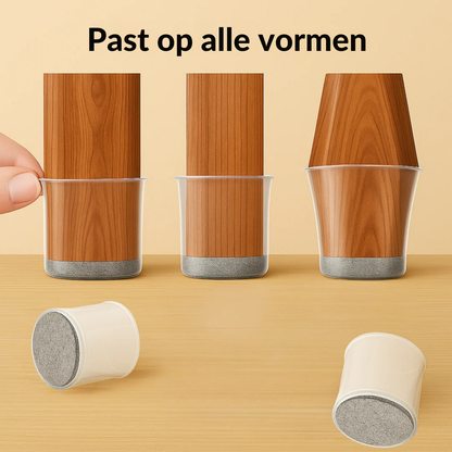 Vilt Stoelsokken – Bescherm je Vloer en Verminder Geluid