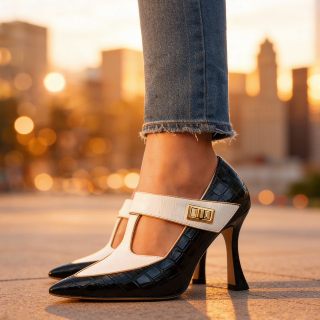 EmpressVixen | Pointed Mary-Jane pump