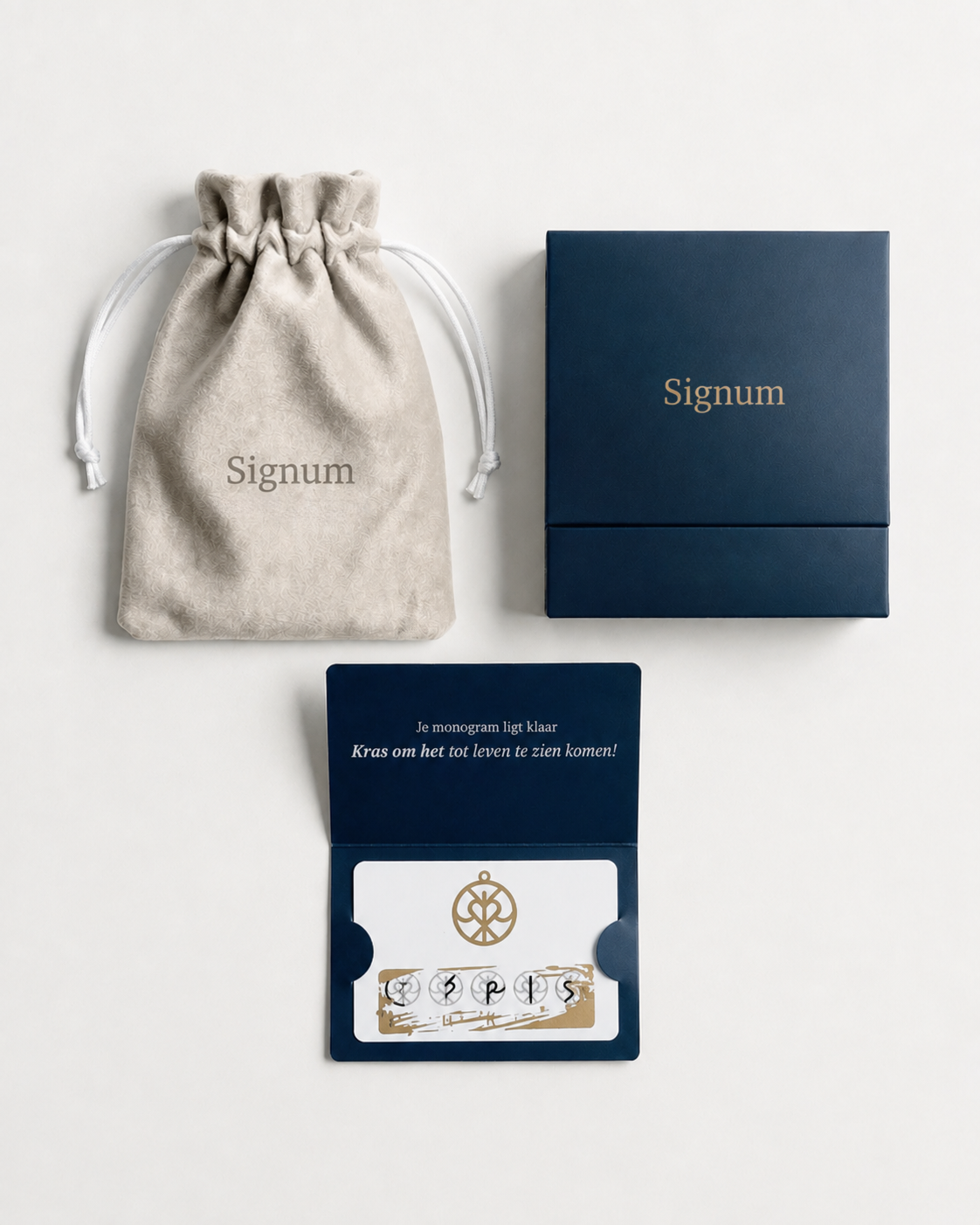 Signum | Armband met monogram op maat