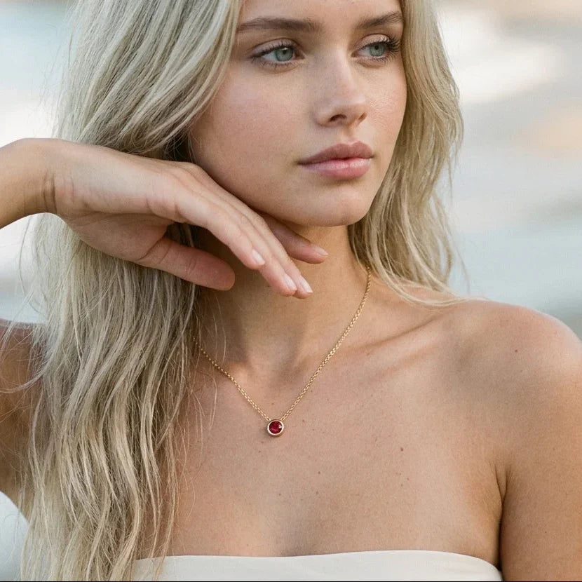 Amelia-ketting met geboortesteen