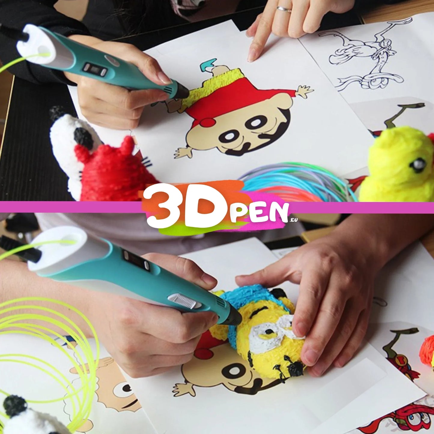 3D Print Pen | Plezier voor jong en oud! | 1+1 Gratis