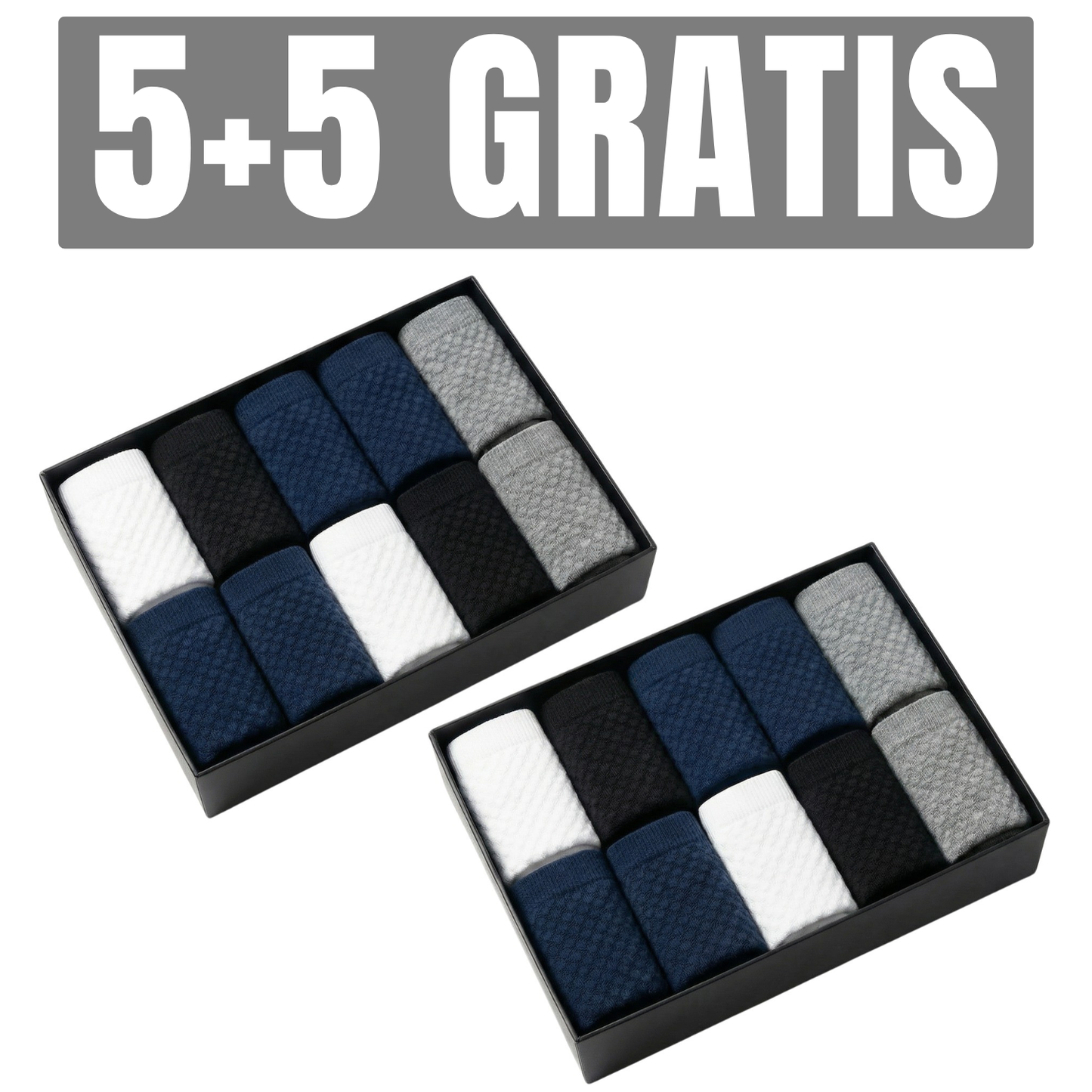 BamSocks | Antibacteriële bamboesokken (Maat 42-48)