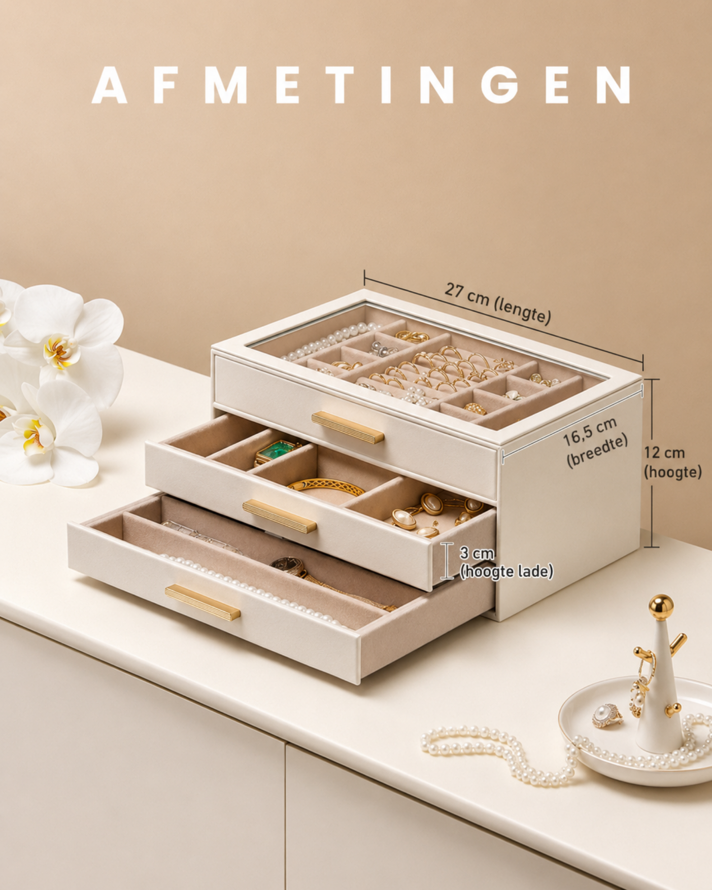 GemKeep | Houdt sieraden overzichtelijk en beschermd tegen beschadiging