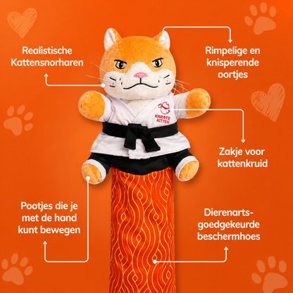 KarateKitten | Interactief kattenspeelgoed