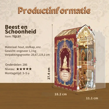 Beest en Schoonheid | DIY Book Nook Kit