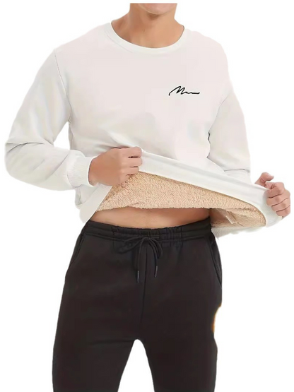 Thermo Fleece Trui | Design voor Heren in Herfst & Winter