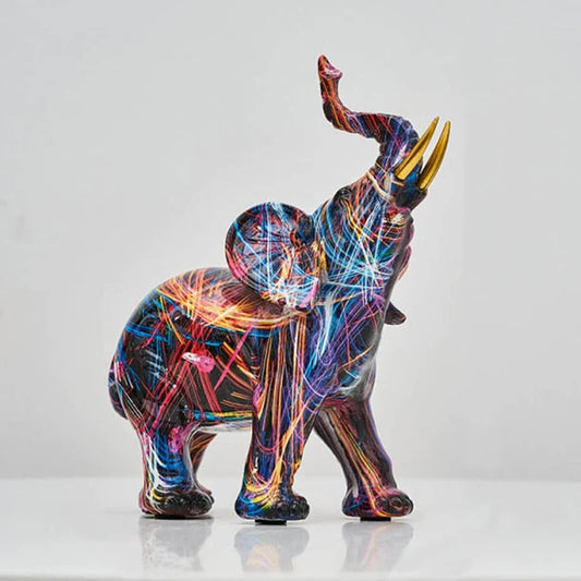 Graffiti Olifant Figurijn