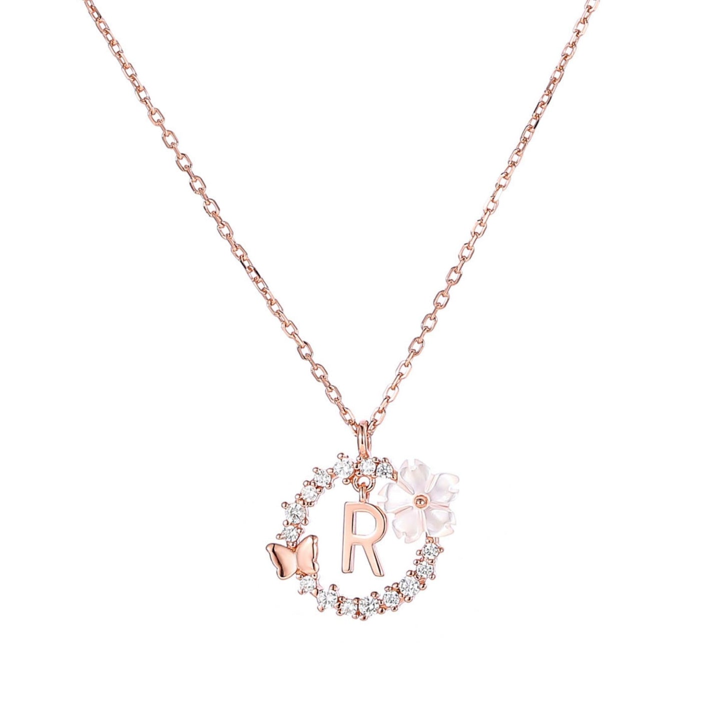 CharmGem | Sierlijke ketting met initiaal