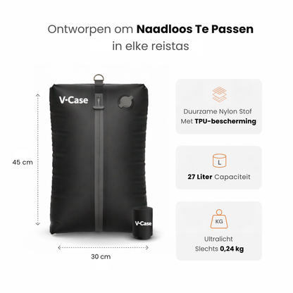 V-Case | Premium Vacuüm Bagage-Systeem