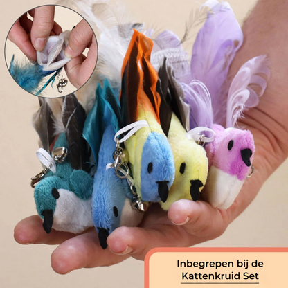 Interactieve Vogelsimulatie Katten Speelgoedset