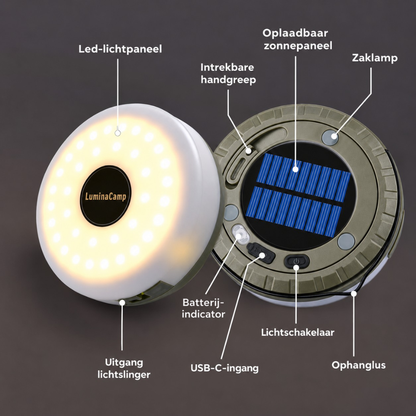 LuminaCamp | Magnetische kampeer-lichtslinger
