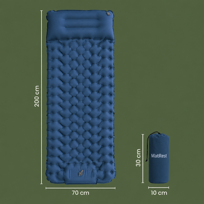 MatRest | Comfortabele nachtrust dankzij zelfopblazend en isolerend ontwerp