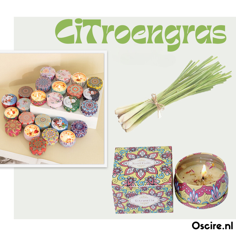 Geurkaars Cadeaubox | 4 Stuks