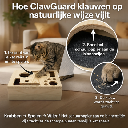 ClawGuard | Schuurpapier nagelvijl-speeltje