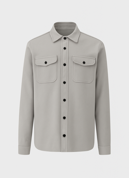 Klassiek Overshirt – Tijdloze Lagenstijl met Comfortabele Pasvorm