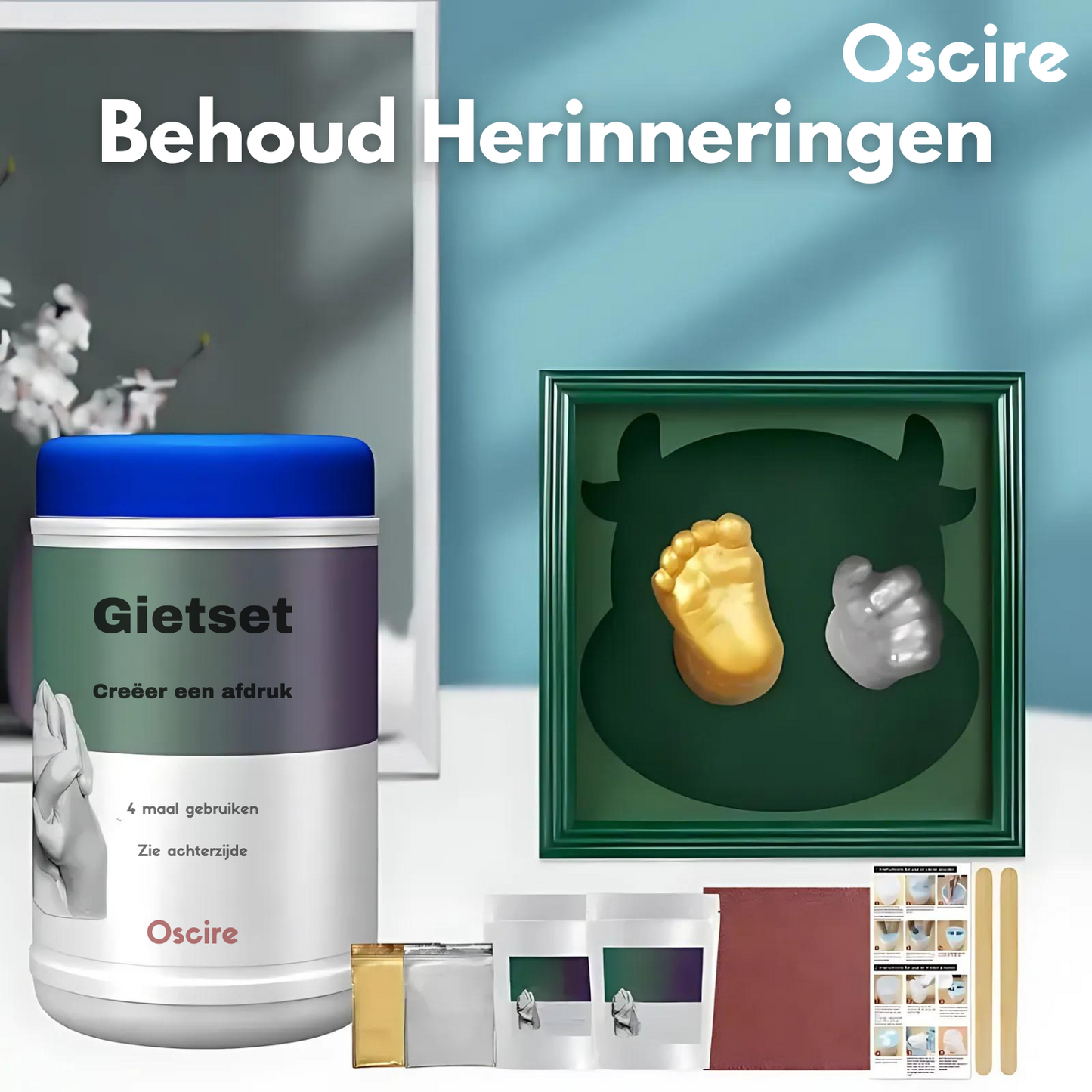 Doe het zelf Gietset | Behoud herinneringen met geliefden