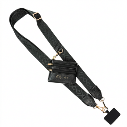 Clip & Go-riem met tasje met rits – Fun Dots
