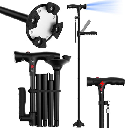 Walknix Wandelstok Met Led-Lamp