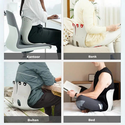 Ergonomische Comfortstoel | Verstelbare Rugsteun & Houdingscorrectie