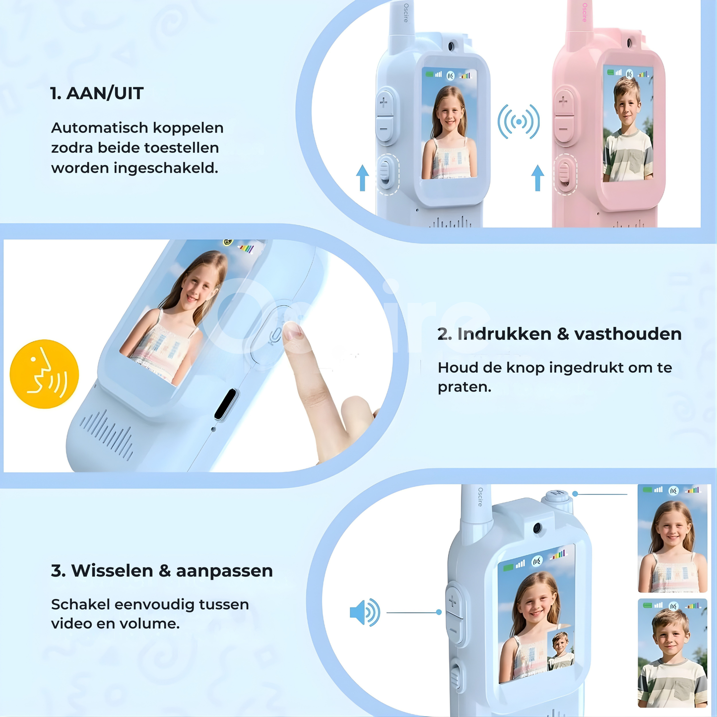 Digitale Walkie-Talkie van Oscire