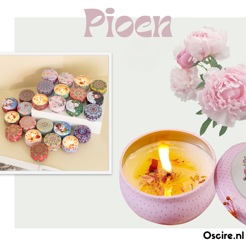 Geurkaars Cadeaubox | 4 Stuks
