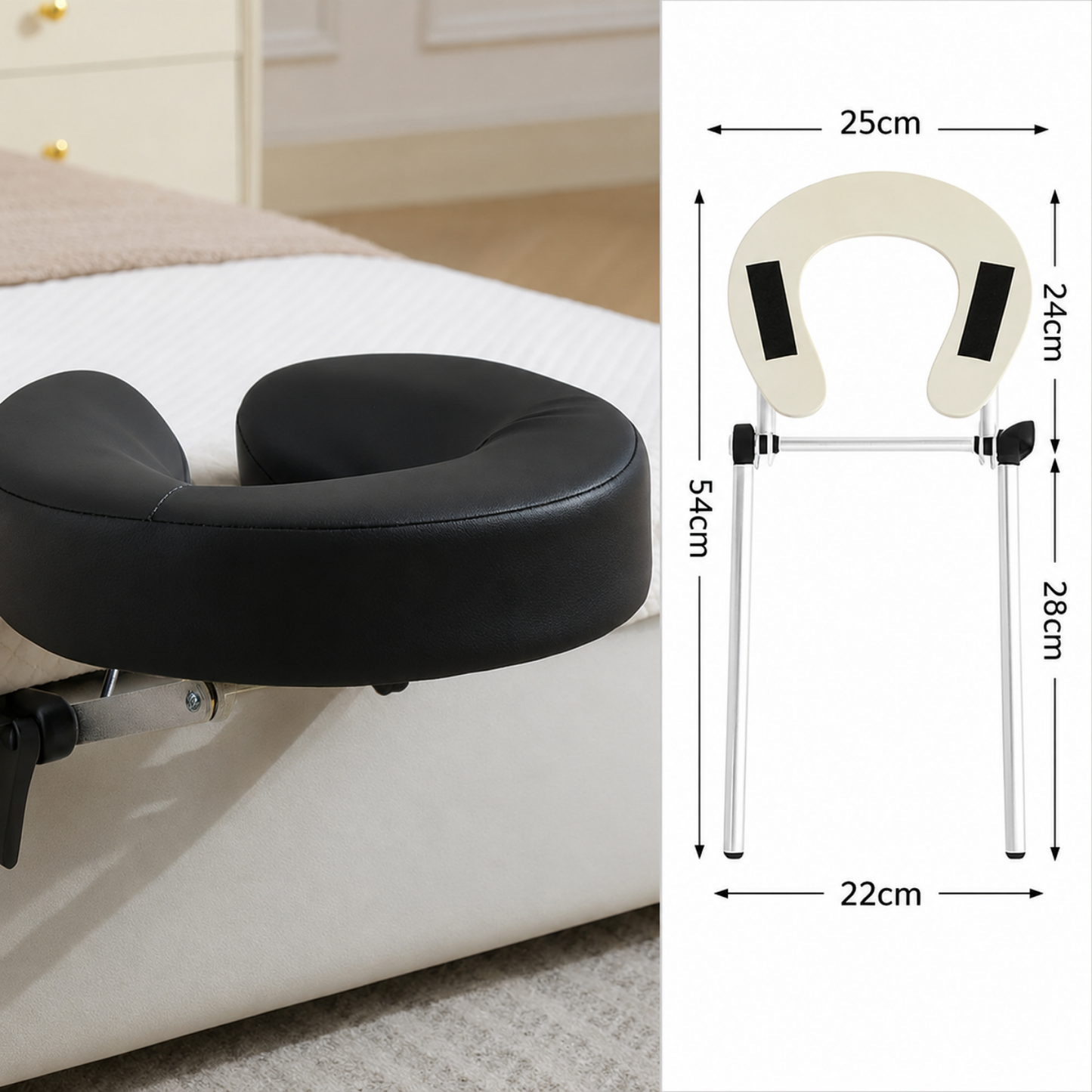 FlexiRest | U-vormige gezichtssteun