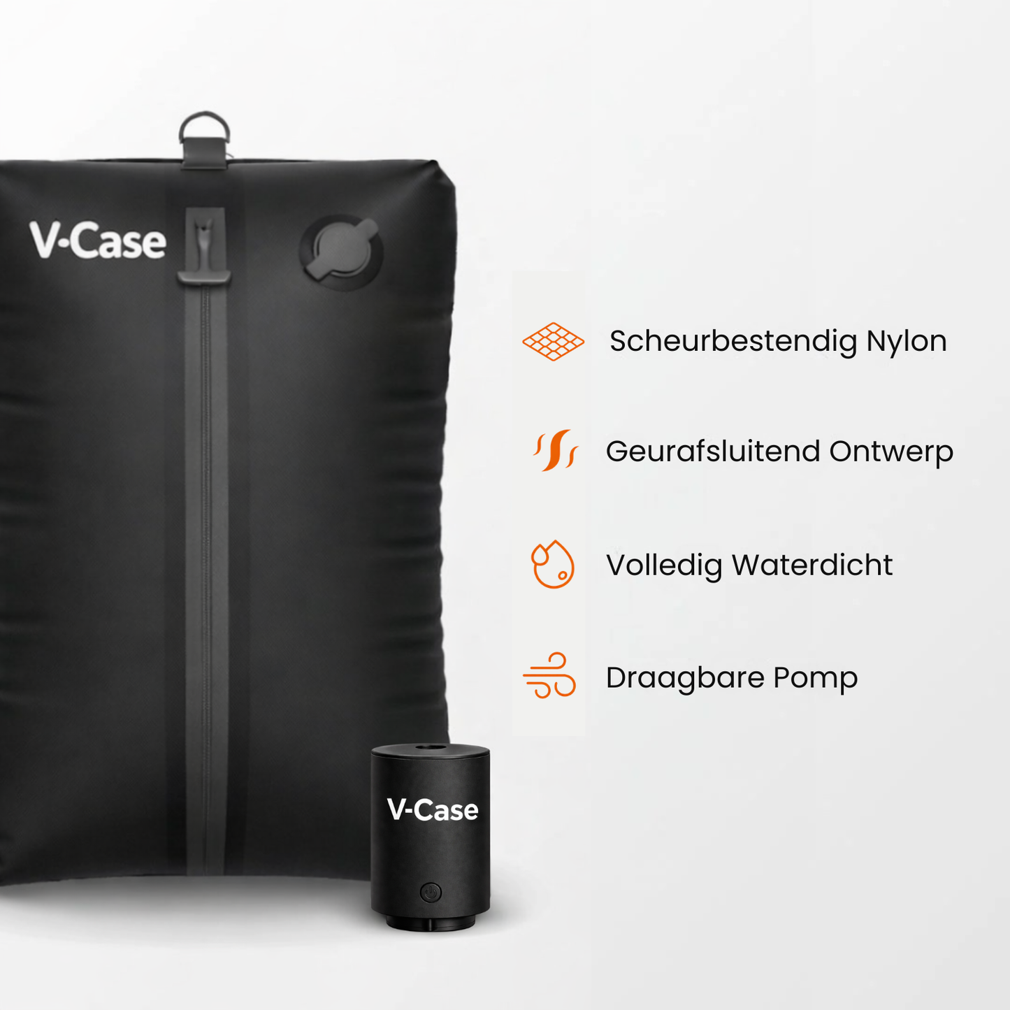 V-Case | Premium Vacuüm Bagage-Systeem