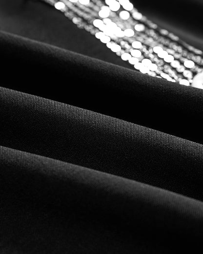 Sparkle Chic Blouse – Paillettenlook