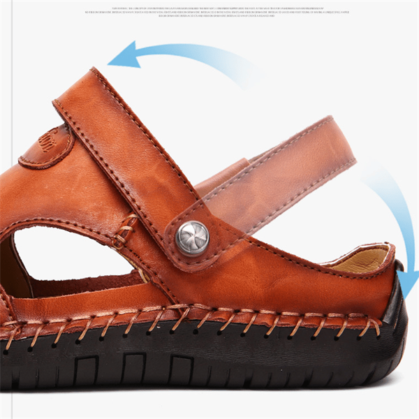 SoftStride | Handgemaakte leren sandaal