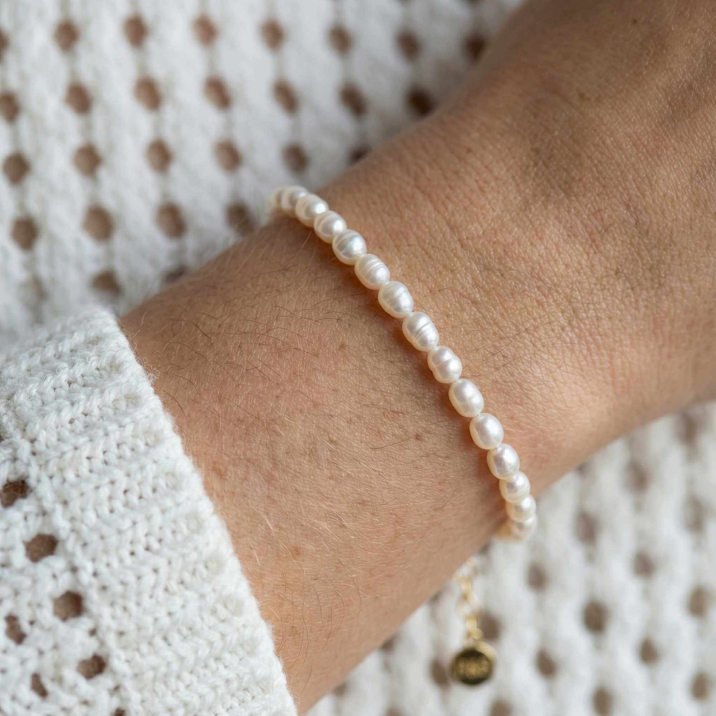 Armband van zoetwaterparels