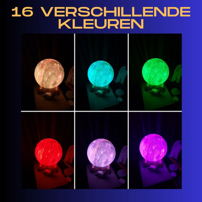 Magische Melkweg Maanlamp 1+1 GRATIS