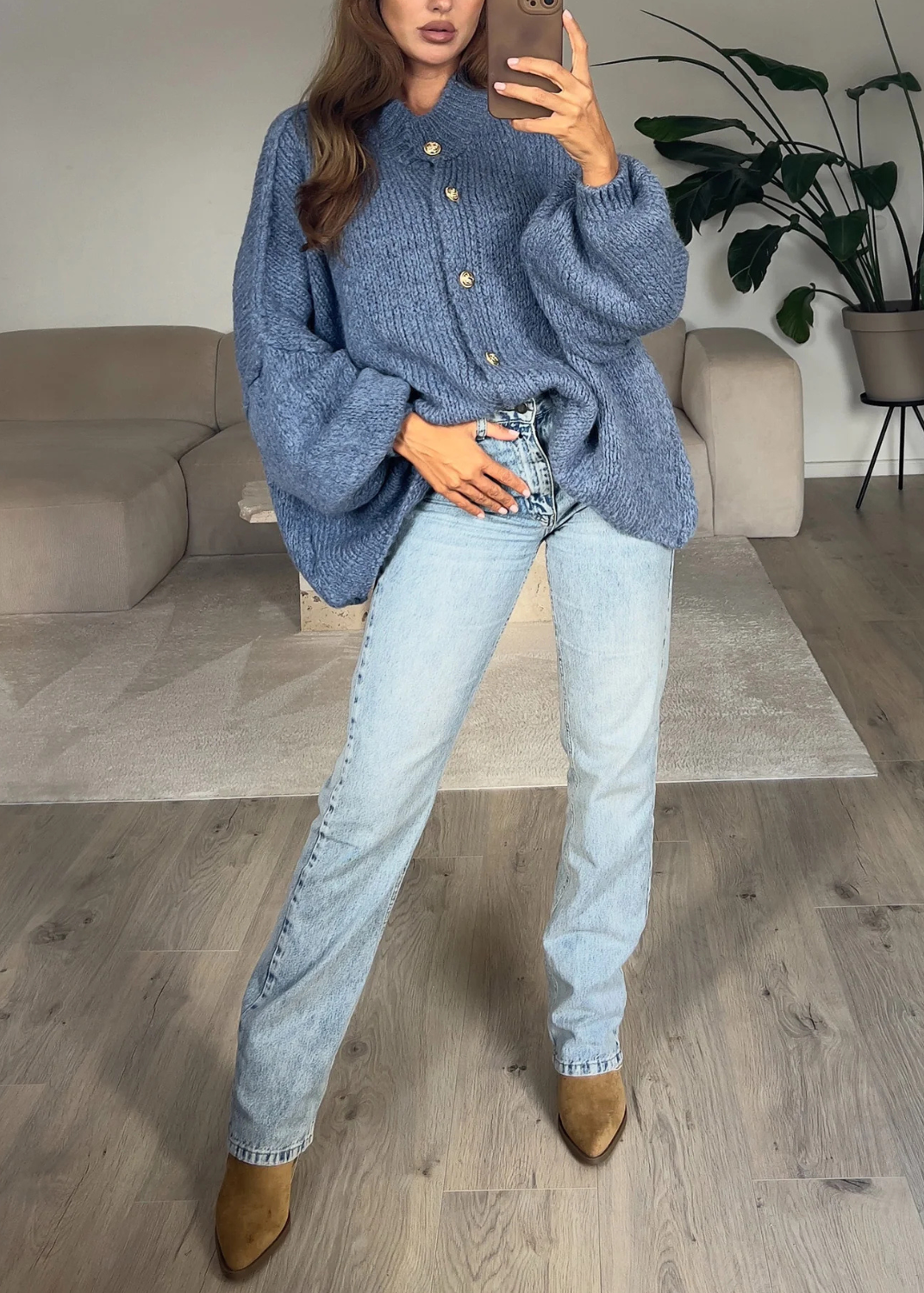 Valeria - Exclusieve Gebreide Statement Cardigan