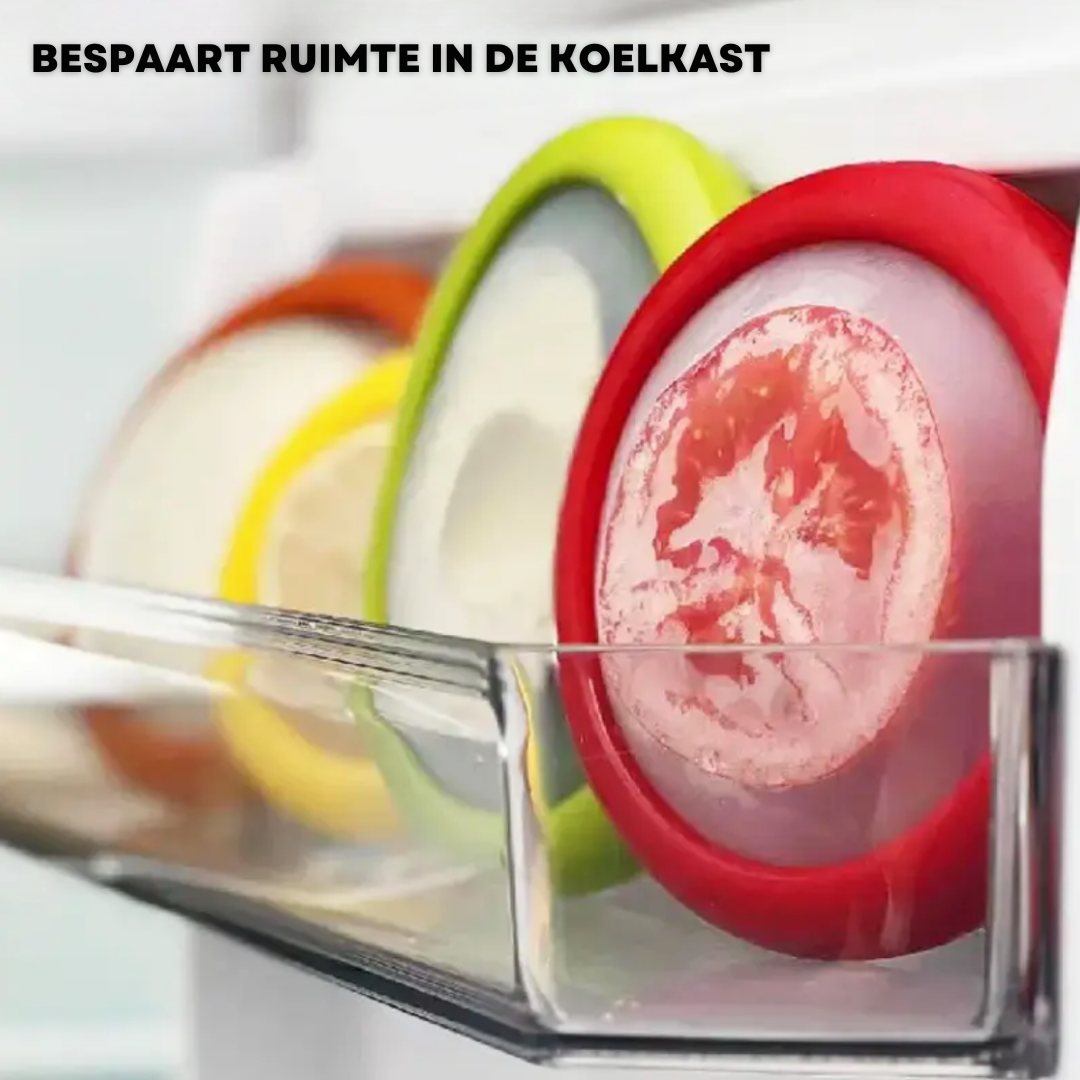 VersDekkers (4-pack) | Houd je Eten Langer Vers