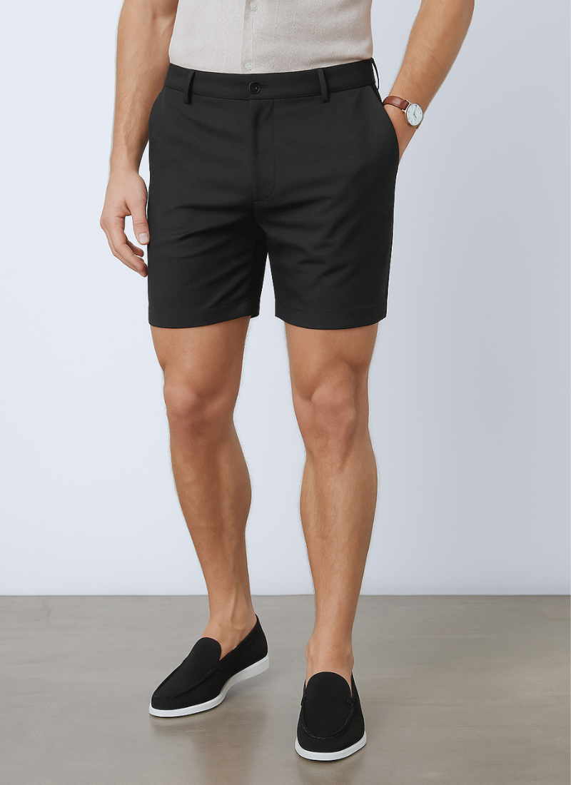 Stretch Chino Shorts - zomer in zijn meest verfijnde vorm