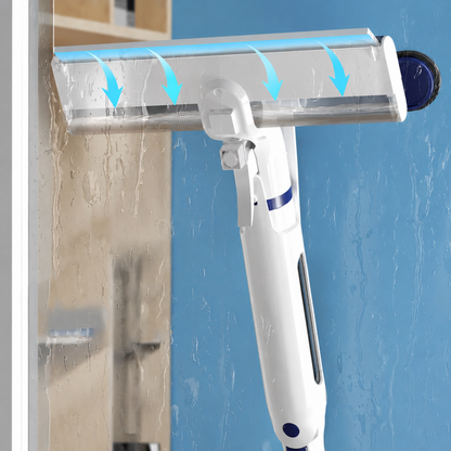 SprayGlide | 3-in-1 Glaswisser met reservoir