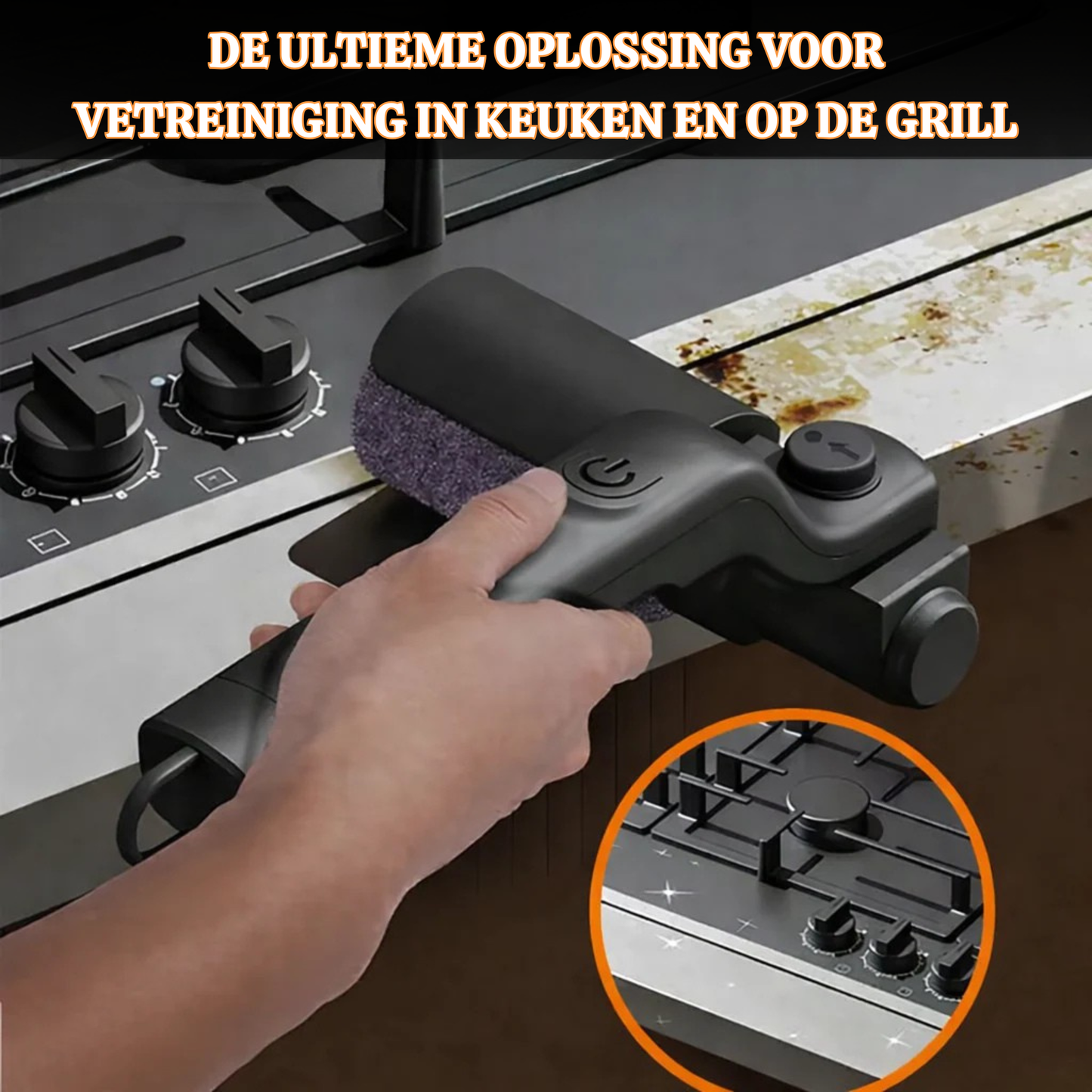 PowerScrub | Draadloze staalborstel