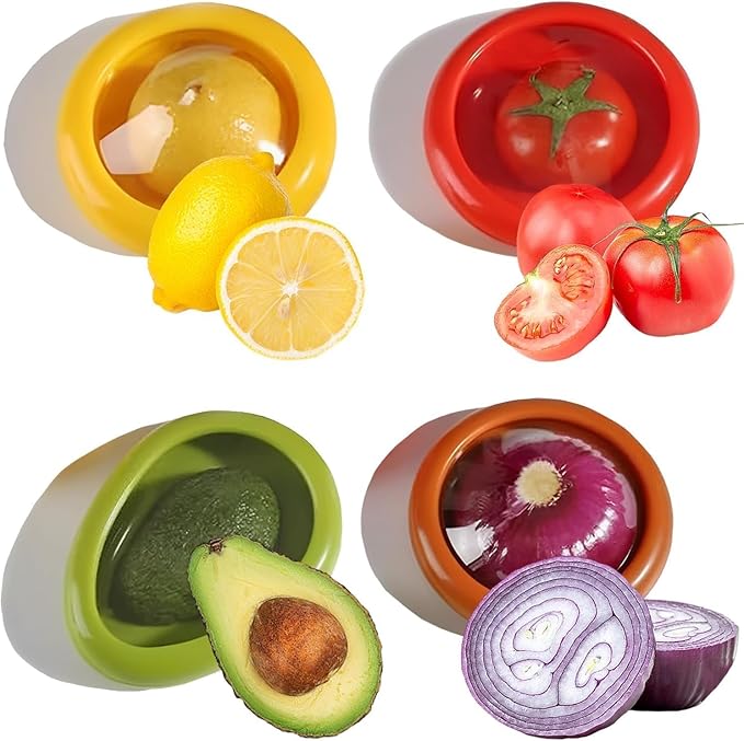 VersDekkers (4-pack) | Houd je Eten Langer Vers