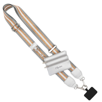 Clip & Go-riem met tasje – Stripe-collectie