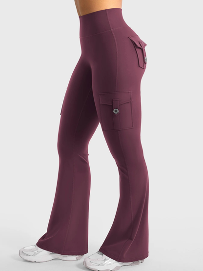 FlexFlare | Cargo Legging - Donkere Kers