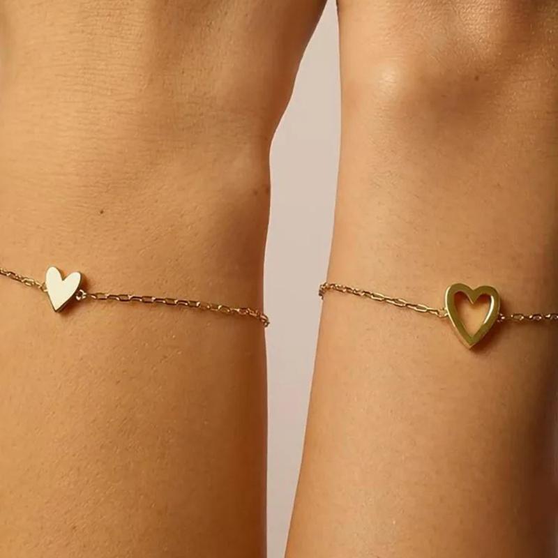 Matching Hartjes Armbanden