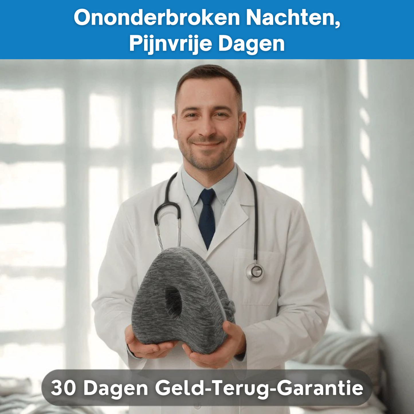 SlaapSteun | Therapeutisch Kniekussen