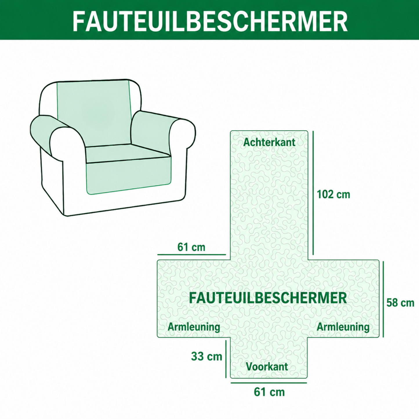 Gewatteerde bankhoes 'Pawliday Fun'