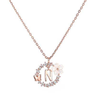 CharmGem | Sierlijke ketting met initiaal