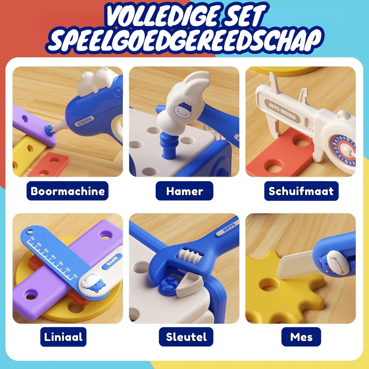 Hippo Alles-in-één Montessori doe-het-zelfsets