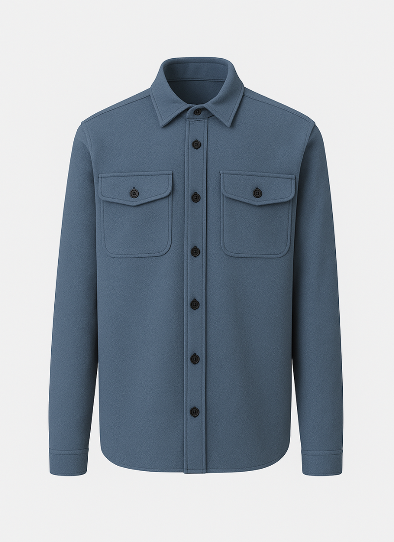 Klassiek Overshirt – Tijdloze Lagenstijl met Comfortabele Pasvorm