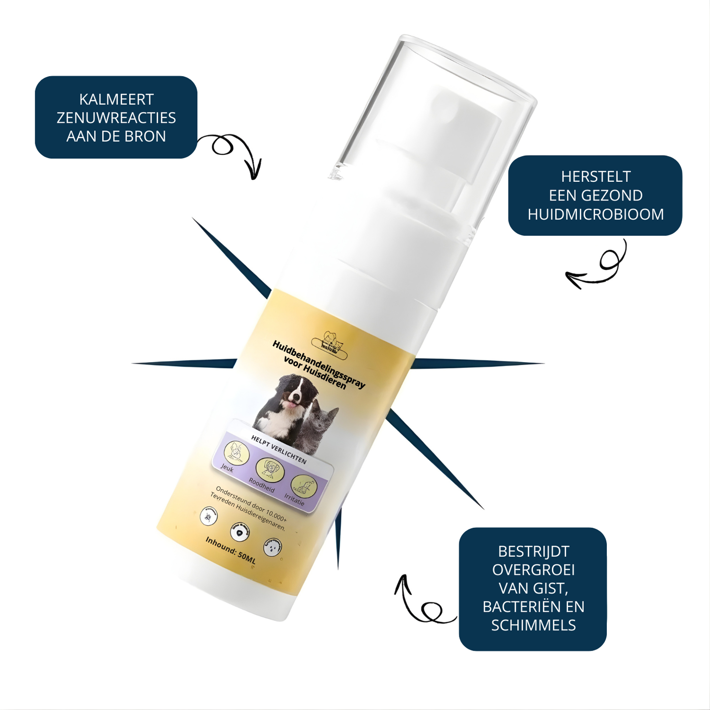 Huidverzorgende Spray Verrijkt Met Vet
