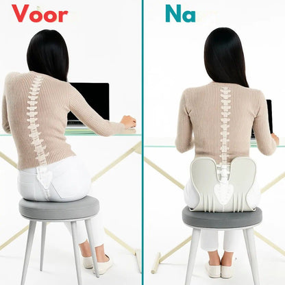 Ergonomische Comfortstoel | Verstelbare Rugsteun & Houdingscorrectie